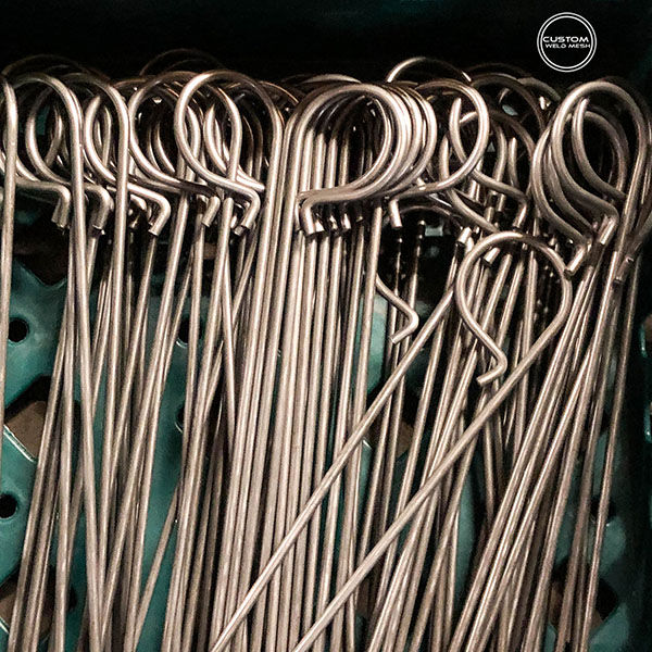 cnc wire bending 4mm wire mild steel